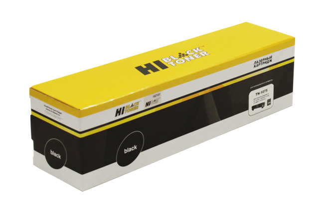 Тонер-картридж Hi-Black (HB-TN-1075) для Brother HL-1010R/ 1112R/ DCP-1510R/ 1512/ MFC-1810R, чёрный (1000 стр.)