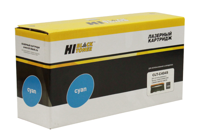 Тонер-картридж Hi-Black (HB-CLT-C404S) для Samsung Xpress C430W/ С480W/ FN/ FW, голубой (1000 стр.)