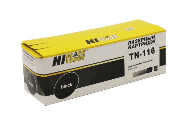 Тонер-картридж Hi-Black (HB-TN-116) для Konica Minolta bizhub 164, чёрный (5500 стр.)