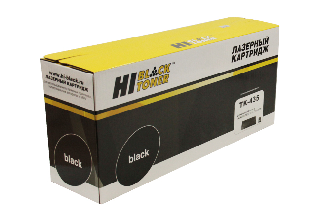 Тонер-картридж Hi-Black (HB-TK-435) для Kyocera TASKalfa 180/ 181/ 220/ 221, чёрный (15000 стр.)