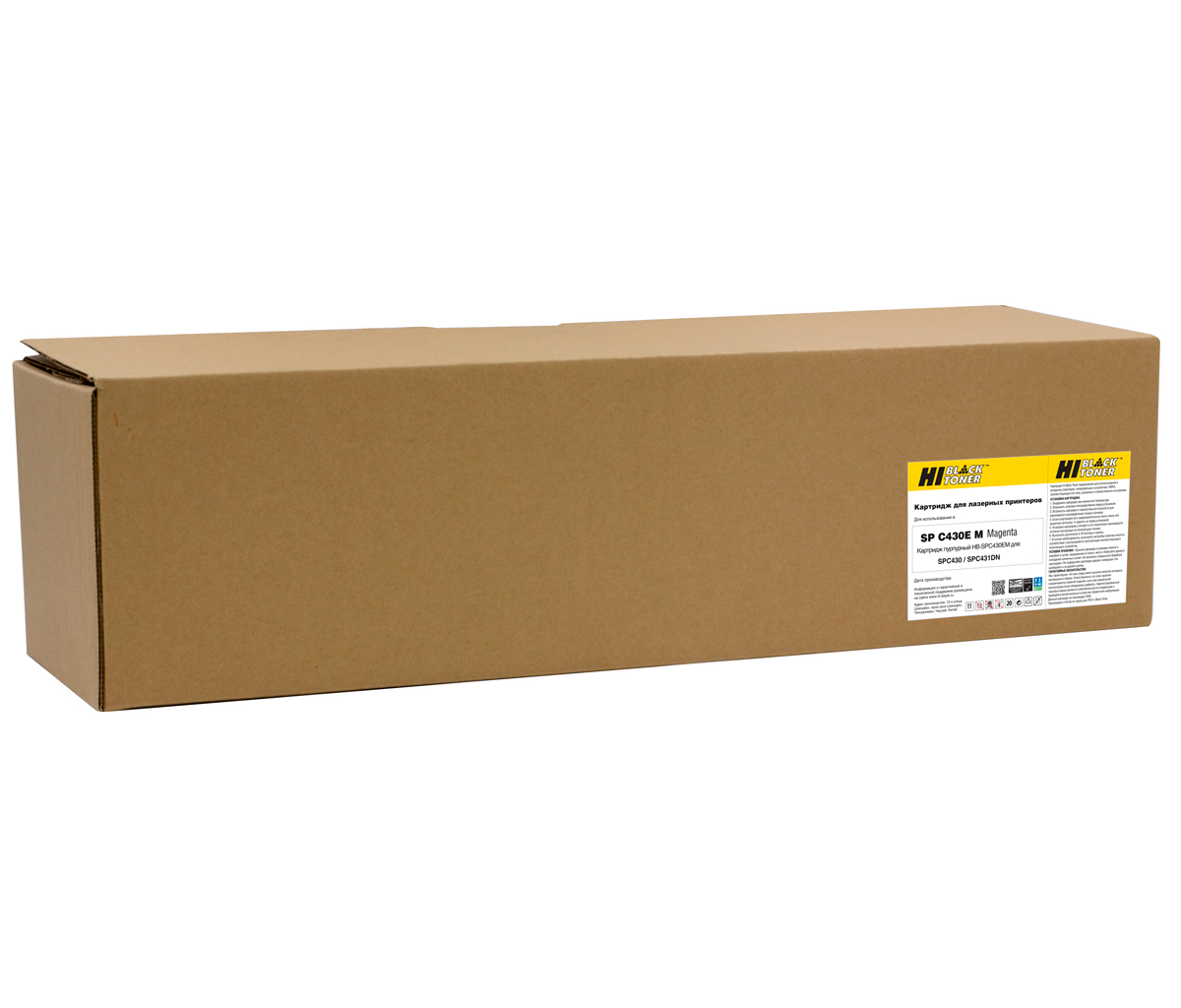 Тонер-картридж Hi-Black (HB-SP-C430E M) для Ricoh Aficio SP-C430DN/ C431DN/ C440DN, пурпурный (21000 стр.)