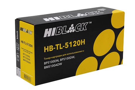 Тонер-картридж Hi-Black (HB-TL-5120H) для Pantum BP5100DN/ BP5100DW/ BM5100ADW, чёрный (6000 стр.)