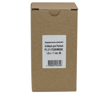 Заправочный комплект Hi-Black (HB-PC-211EV) для Pantum P2200/ M6500, тонер+чип (1600 стр.)